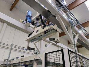 gantry head mooving